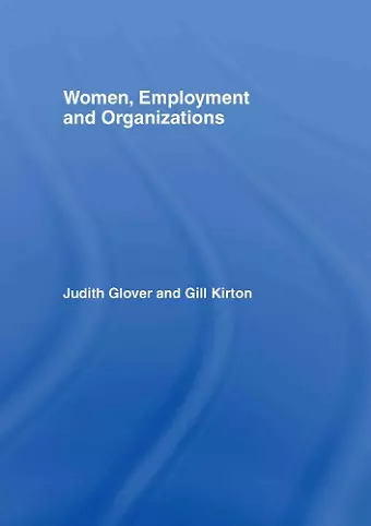 Women, Employment and Organizations cover