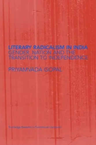 Literary Radicalism in India cover