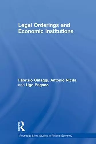 Legal Orderings and Economic Institutions cover