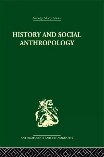 History and Social Anthropology cover