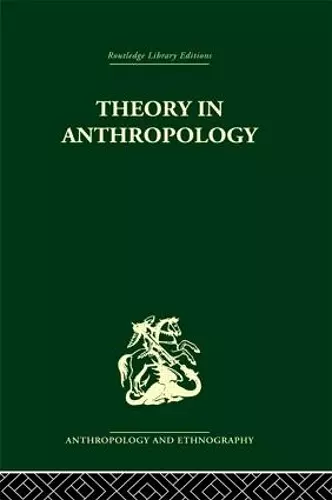 Theory in Anthropology cover
