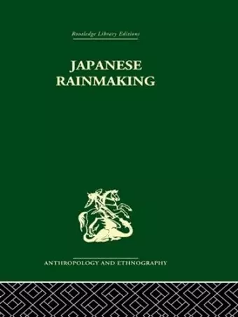 Japanese Rainmaking and other Folk Practices cover