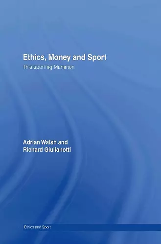 Ethics, Money and Sport cover