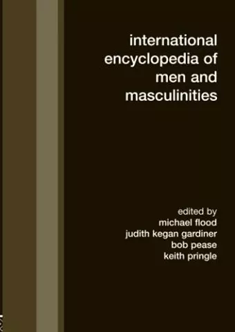 International Encyclopedia of Men and Masculinities cover