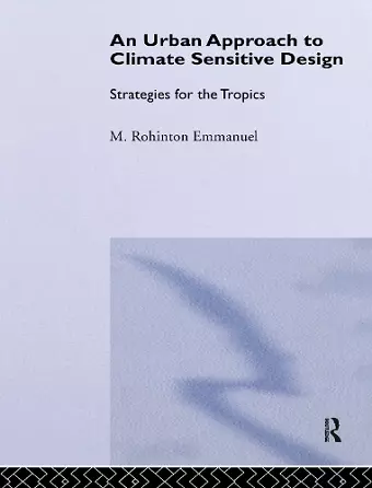 An Urban Approach To Climate Sensitive Design cover