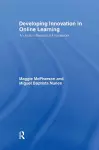 Developing Innovation in Online Learning cover