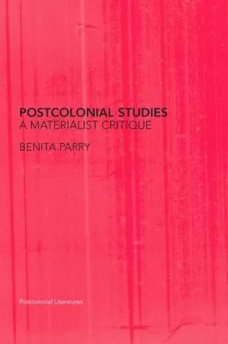 Postcolonial Studies cover