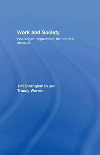 Work and Society cover