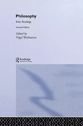 Philosophy: Basic Readings cover