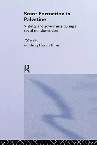 State Formation in Palestine cover