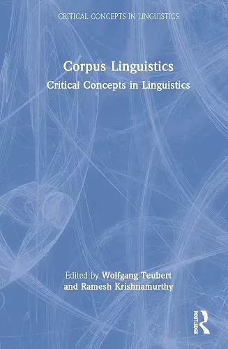 Corpus Linguistics cover