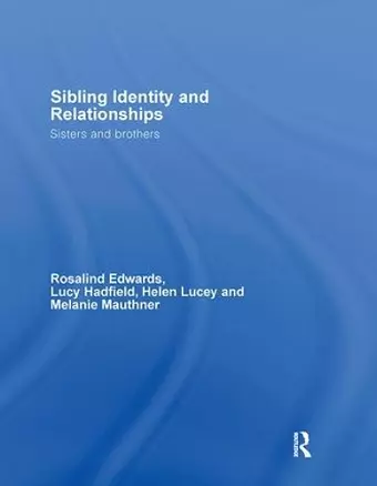 Sibling Identity and Relationships cover