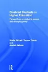 Disabled Students in Higher Education cover