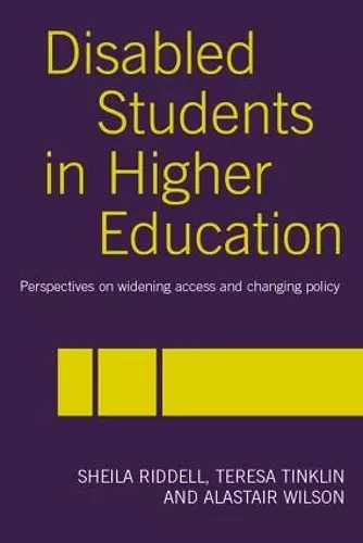 Disabled Students in Higher Education cover