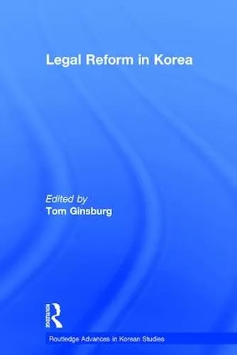 Legal Reform in Korea cover