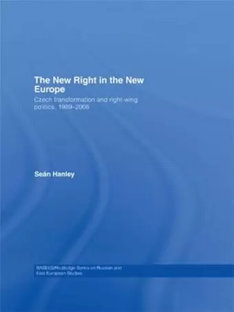 The New Right in the New Europe cover