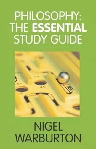 Philosophy: The Essential Study Guide cover