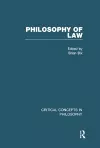 Philosophy of Law cover