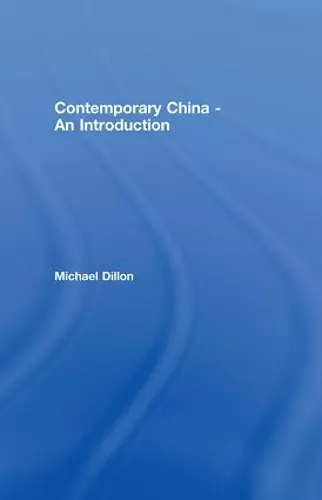 Contemporary China - An Introduction cover