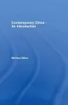 Contemporary China - An Introduction cover