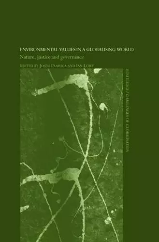 Environmental Values in a Globalizing World cover