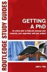 Getting a PhD cover