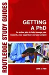 Getting a PhD cover