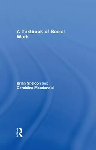 A Textbook of Social Work cover