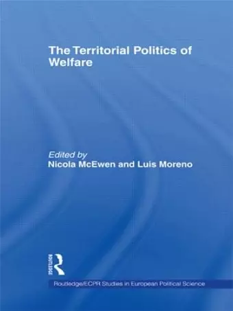 The Territorial Politics of Welfare cover