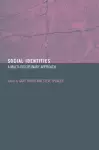 Social Identities cover