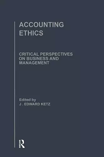 Accounting Ethics cover