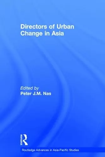 Directors of Urban Change in Asia cover