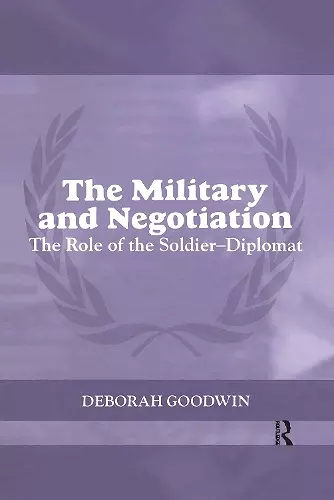 The Military and Negotiation cover