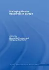 Managing Human Resources in Europe cover