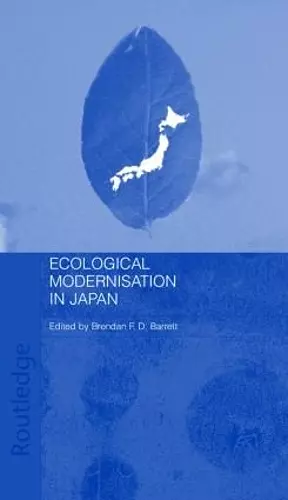 Ecological Modernisation and Japan cover