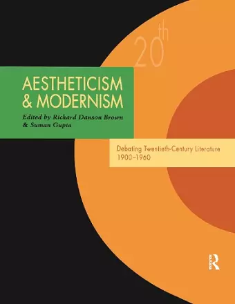 Aestheticism and Modernism cover