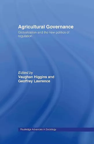 Agricultural Governance cover