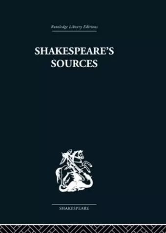 Shakespeare's Sources cover