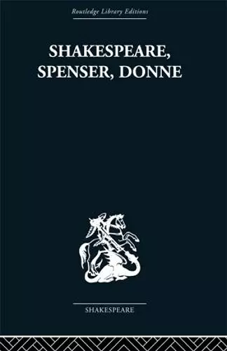 Shakespeare, Spenser, Donne cover