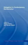 Delegation in Contemporary Democracies cover