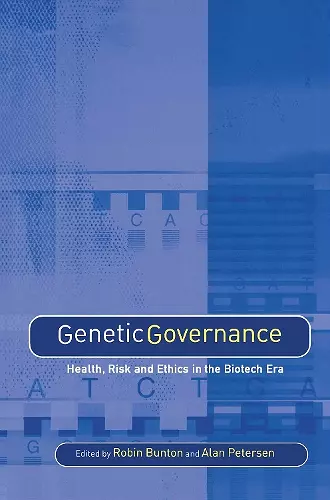 Genetic Governance cover