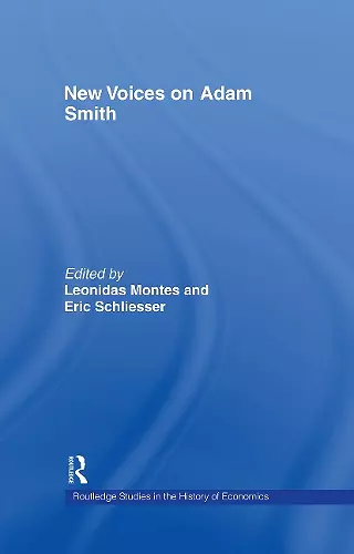 New Voices on Adam Smith cover