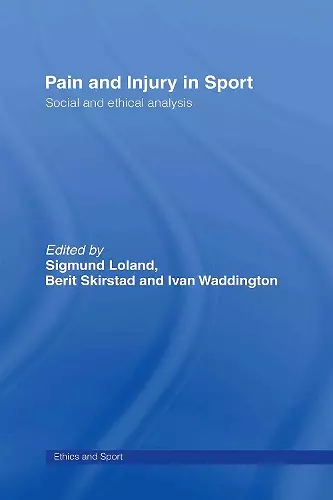 Pain and Injury in Sport cover