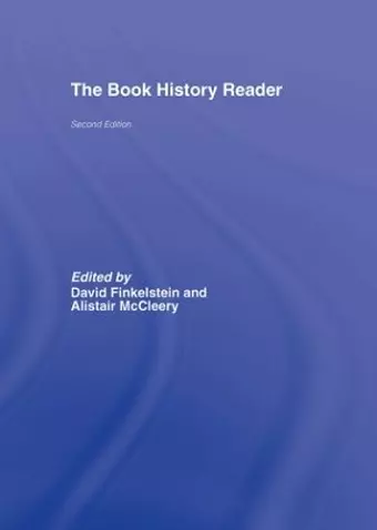 The Book History Reader cover