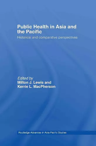 Public Health in Asia and the Pacific cover