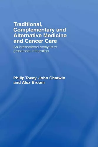 Traditional, Complementary and Alternative Medicine and Cancer Care cover