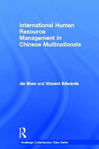 International Human Resource Management in Chinese Multinationals cover