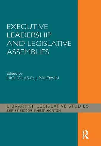 Executive Leadership and Legislative Assemblies cover