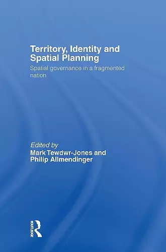 Territory, Identity and Spatial Planning cover