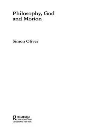 Philosophy, God and Motion cover